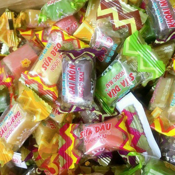 Kẹo dừa ngũ sắc