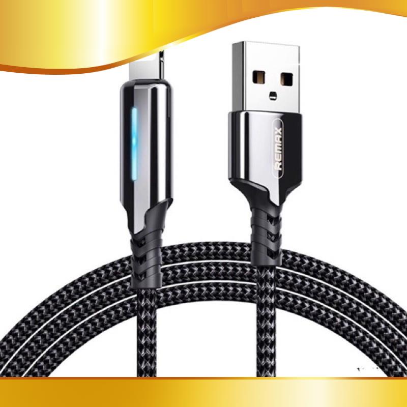 Cáp sạc iphone sạc nhanh tự ngắt khi đầy chính hãng Remax 123i
