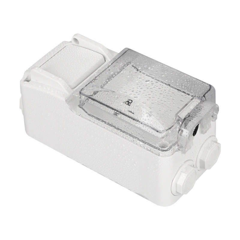 Ổ Cắm Điện Gắn Tường Chống Chịu Thời Tiết Kèm Vỏ Bọc Tiện Dụng