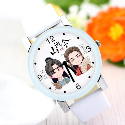 Đồng hồ in hình SƠN HÀ LỆNH THIÊN NHAI KHÁCH Cung Tuấn Trương Triết Hạn đeo tay nam nữ idol diễn viên hoa ngữ