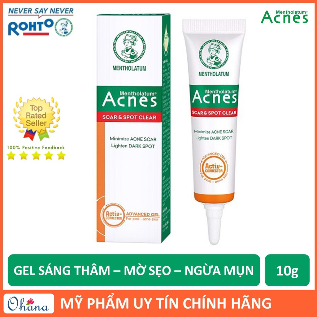 Gel chuyên biệt sáng thâm mờ sẹo Acnes Scar Spot Clear 10g