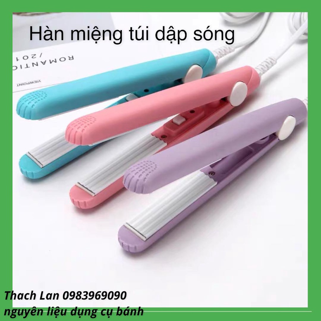 Hàn miệng túi mini dập sóng