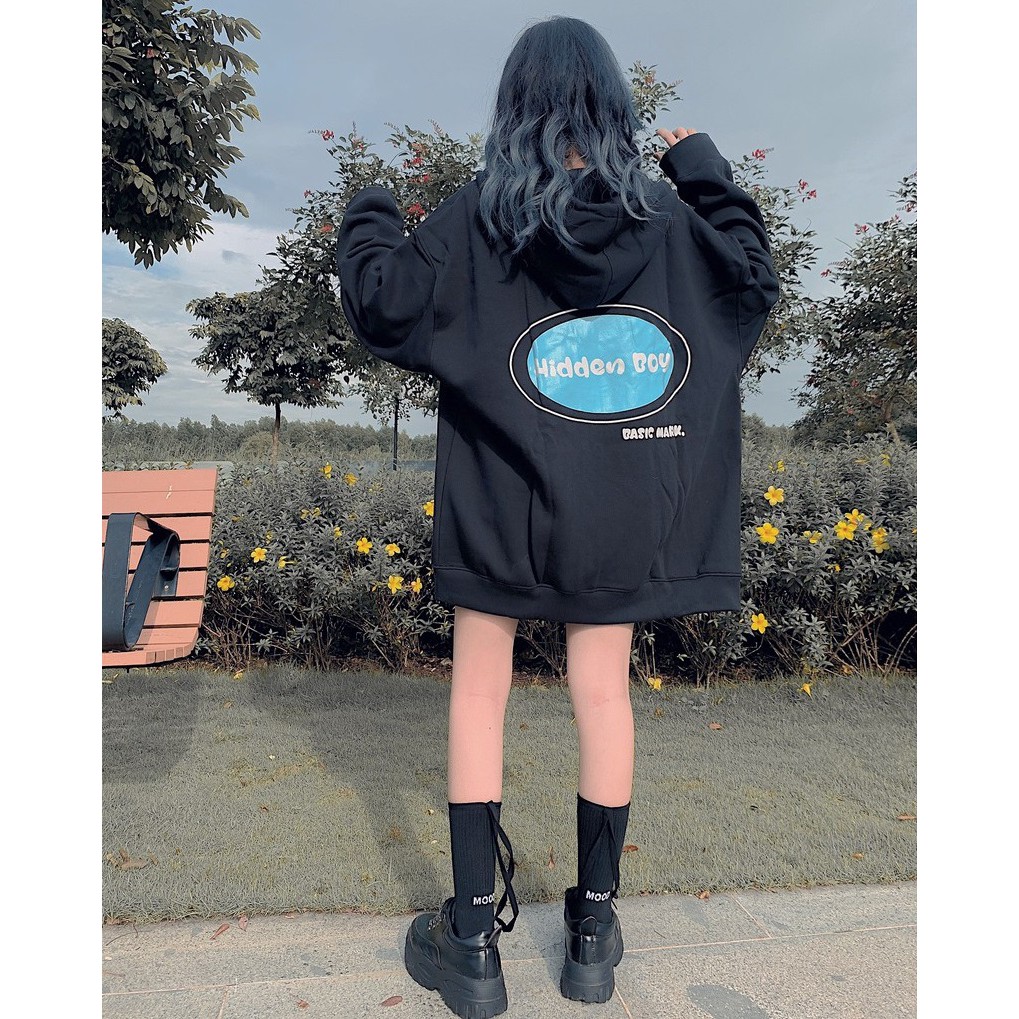 Áo khoác nỉ from rộng HIDEN kéo khóa_VIETSTAR | BigBuy360 - bigbuy360.vn