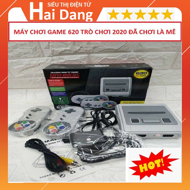 Máy Chơi Game, Super Nes Classic Ti Vi Phiên Bản Máy SNES Mini SFC Retro Tích Hợp 620 Trò 2020