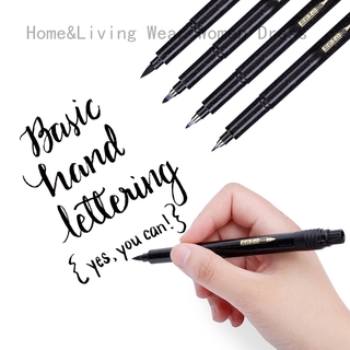 Bút mực đen viết chữ thư pháp phong cách Honghaozidian cho nữ