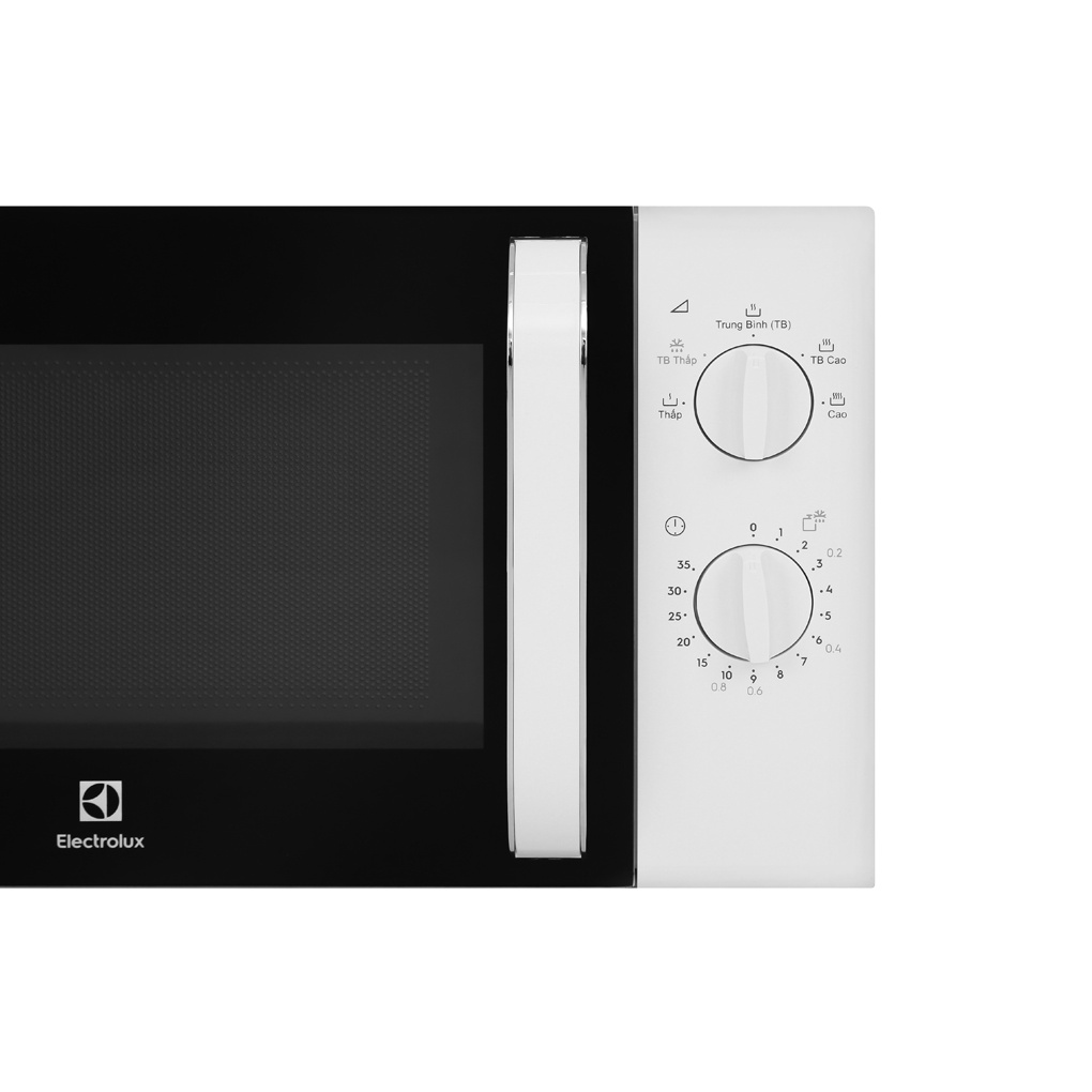 Bảo hành chính hãng 24 tháng toàn quốc - Lò vi sóng Electrolux EMM23K18GW 23 lít , điều khiển cơ