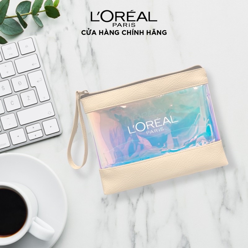 Túi đựng mỹ phẩm du lịch cao cấp Hologram L'Oreal Paris