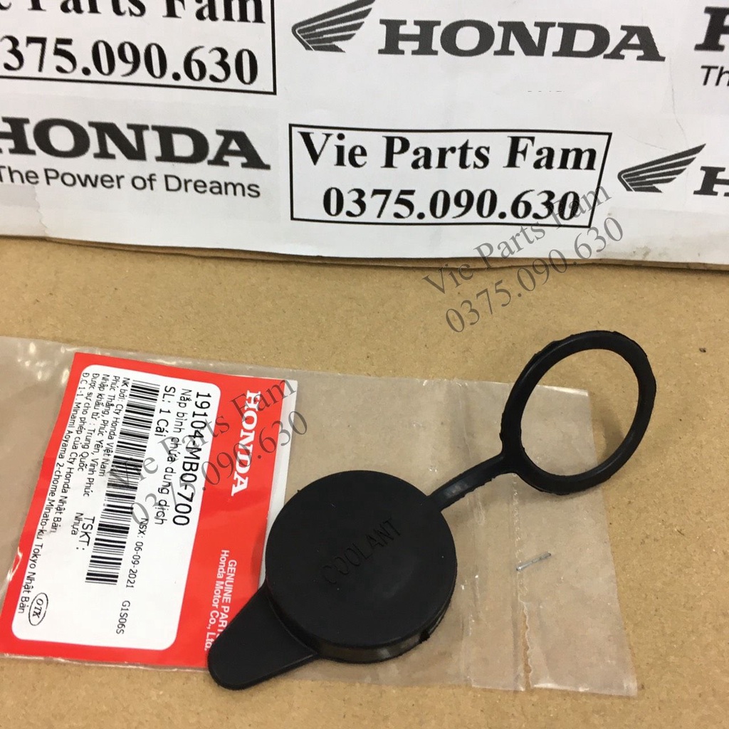 Nắp bình nước phụ Winner, Lead 110 - Hàng chính hãng Honda