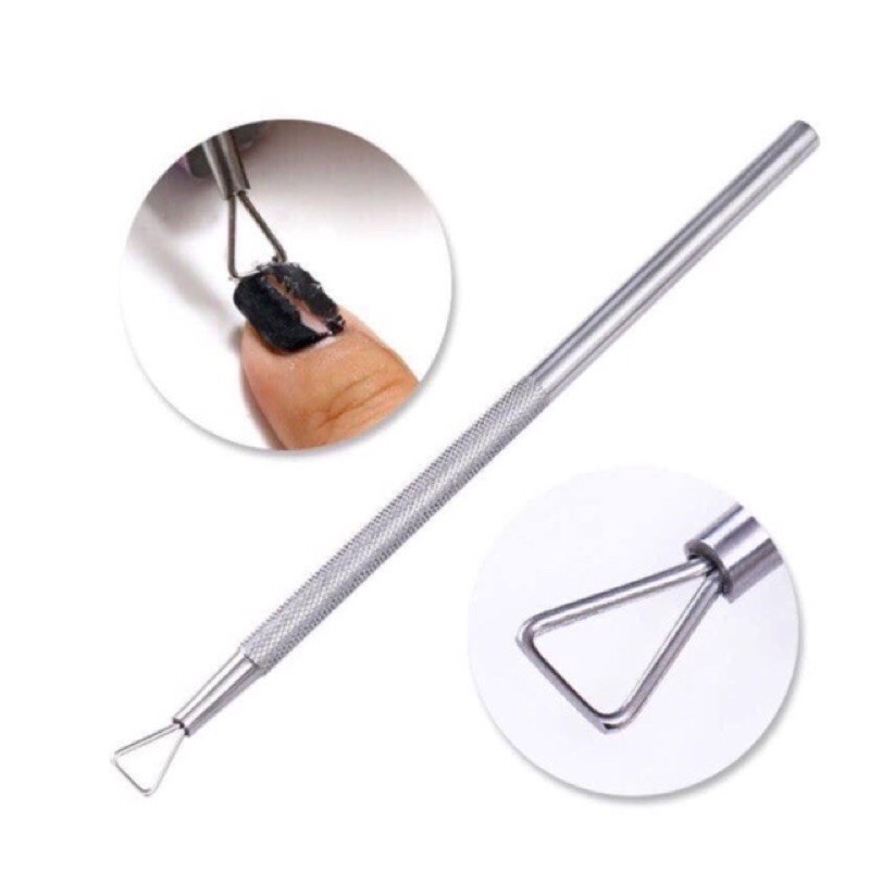 Cây nạo sơn gel inox dành cho nail 1 cây