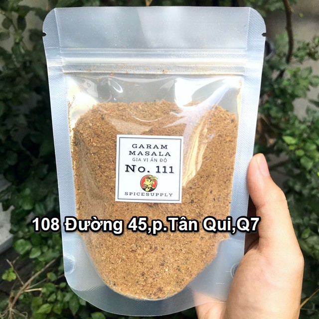 Garam Masala - Gia vị Ấn Độ nấu các món curry và sốt Ấn 100g hũ 70g