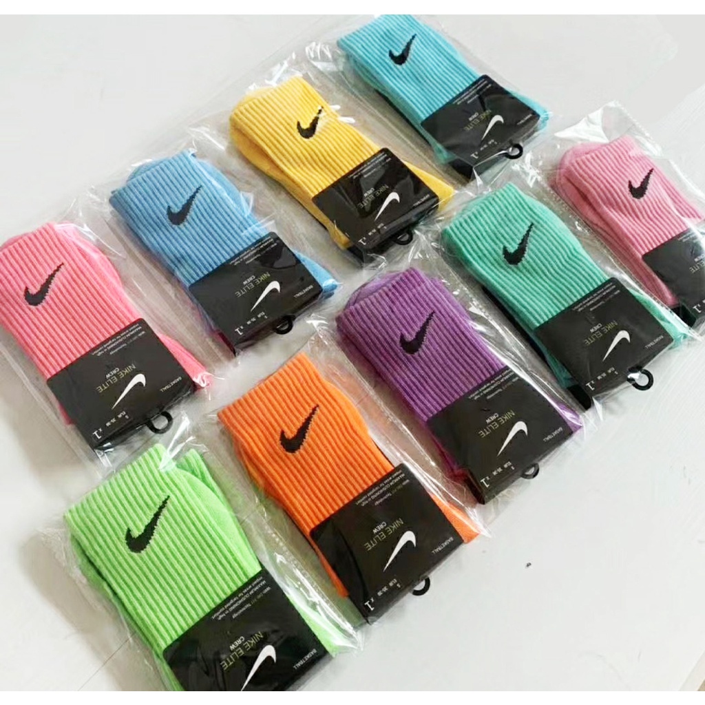 Tất Nike vẩy sơn cổ cao [HÀNG CAO CẤP] tất Nike siêu cao cổ ống 19cm vớ Nike vẩy sơn cổ cao cao cấp kháng khuẩn, khử mùi