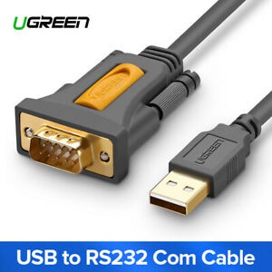 Cáp chuyển USB sang COM RS232 Cao Cấp Ugreen 20211 20222 20223 20210 CR104 CHính Hãng (chípset PL2303)