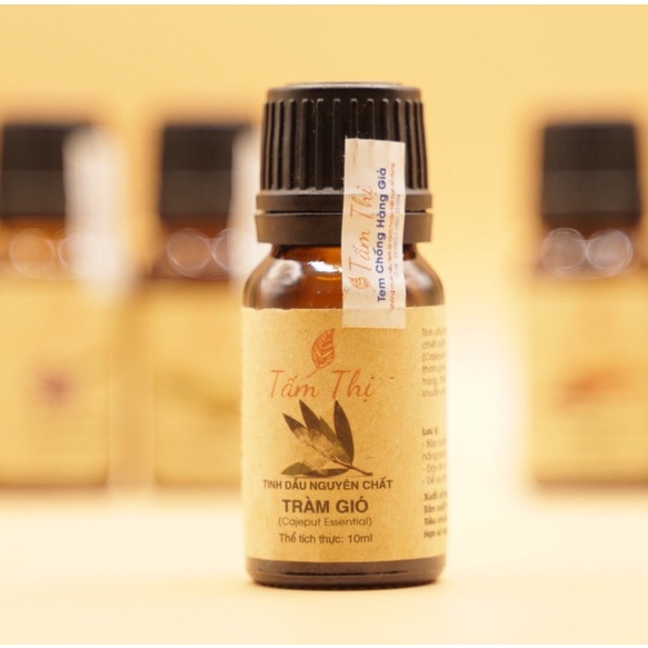 Tinh Dầu Tràm Gió Tấm Thị Là Tinh Dầu Thiên Nhiên Nguyên Chất 100% Lọ 10ML Tinh Dầu Tràm Thơm Phòng Đuổi Muỗi Khử Mùi