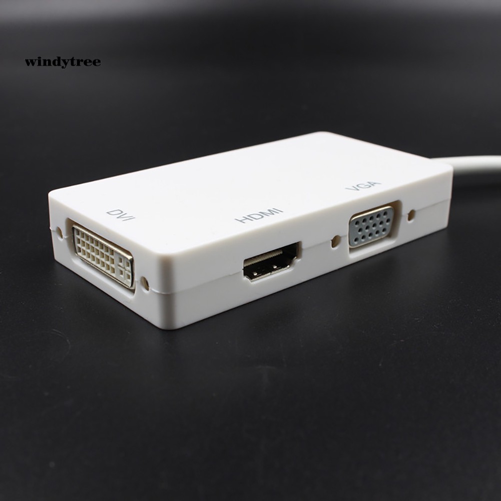 Giắc chuyển cổng DP sang HDMI VGA DVI cho MacBook Pro Air