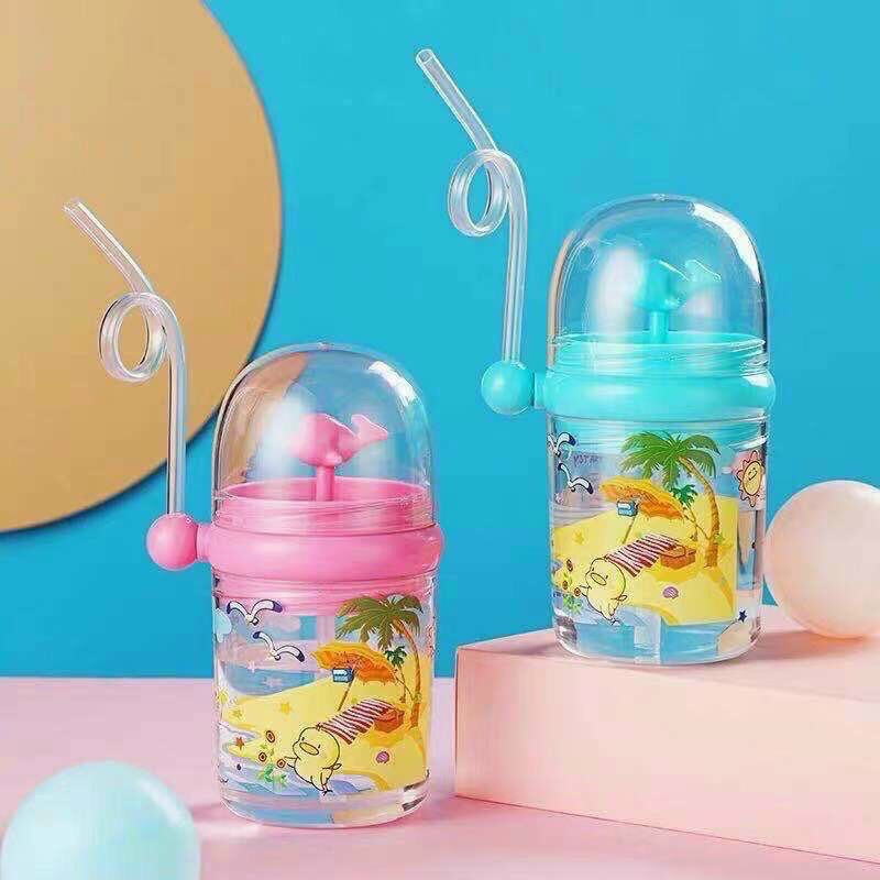 Bình đựng nước uống cá heo 250ml cho bé