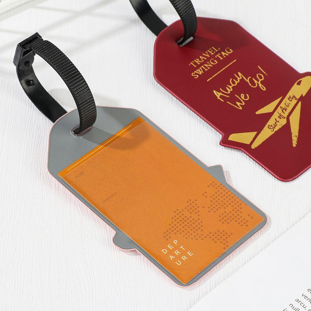Thẻ tag ID UUMIR gắn hành lý in hình máy bay độc đáo