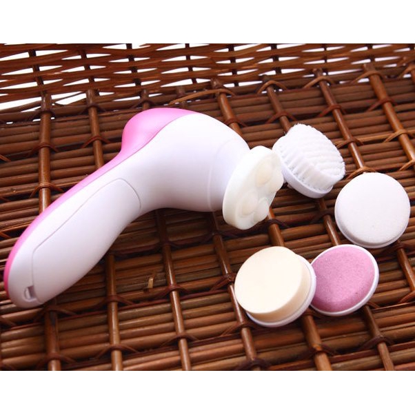 Máy rửa mặt 5 in 1 Beauty Care massage mặt cao cấp