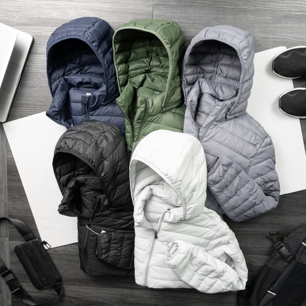 Áo Phao Muji Xuất Nhật Siêu Nhẹ Có Mũ Hàng VNXK - Kujo Fashion | BigBuy360 - bigbuy360.vn