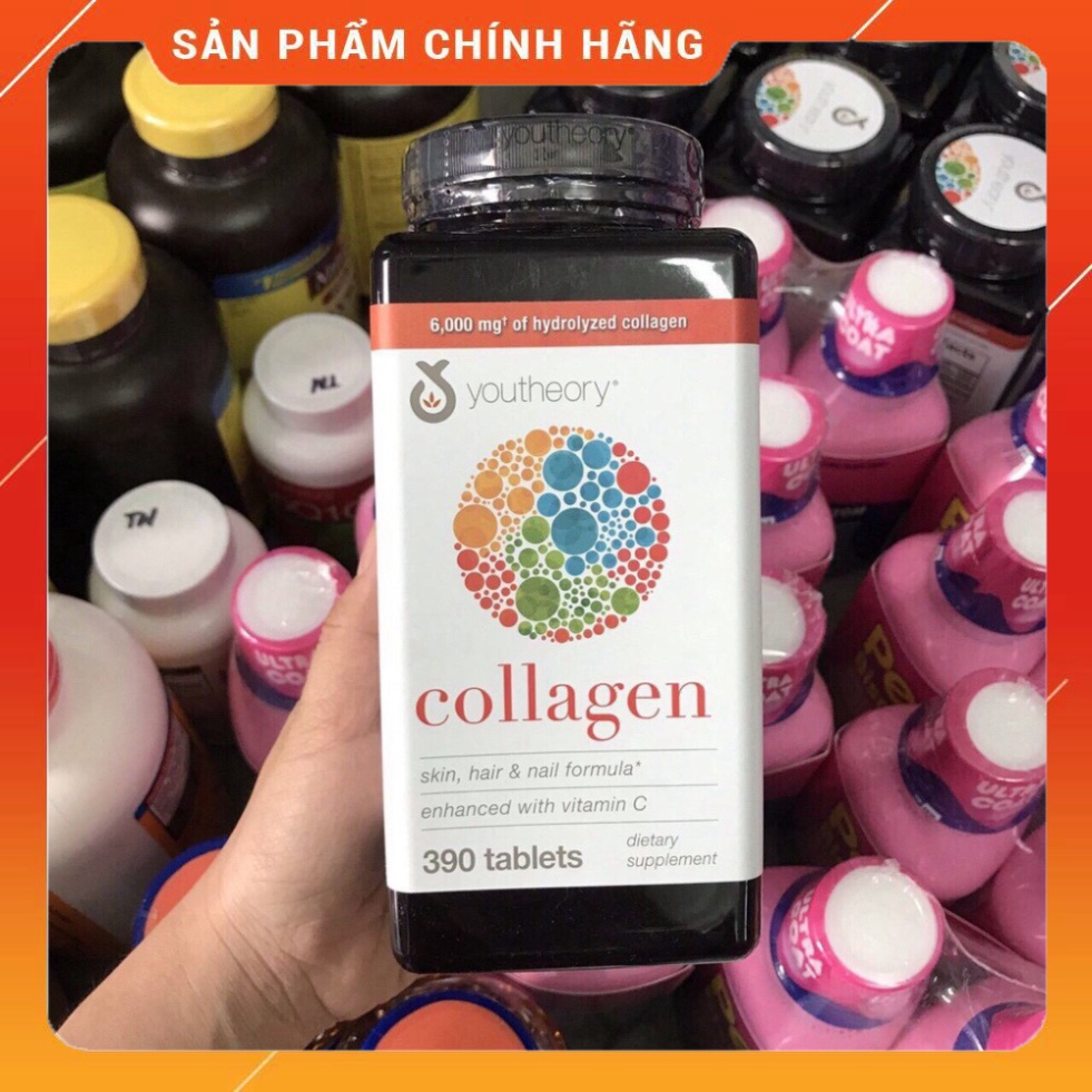 Viên uống Collagen Youtheory Mỹ 390 VIÊN