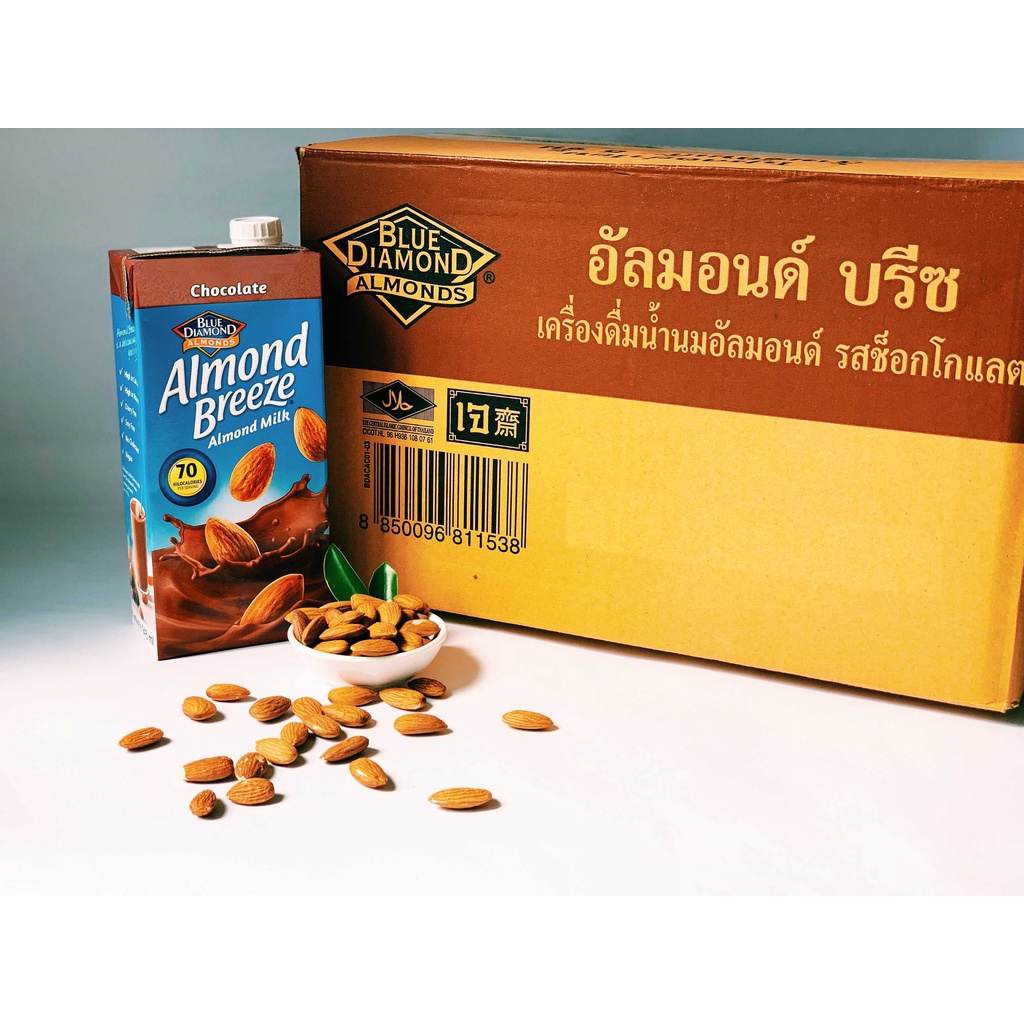 Thùng Sữa hạt hạnh nhân ALMOND BREEZE CHOCOLATE 946ml (12 hộp)