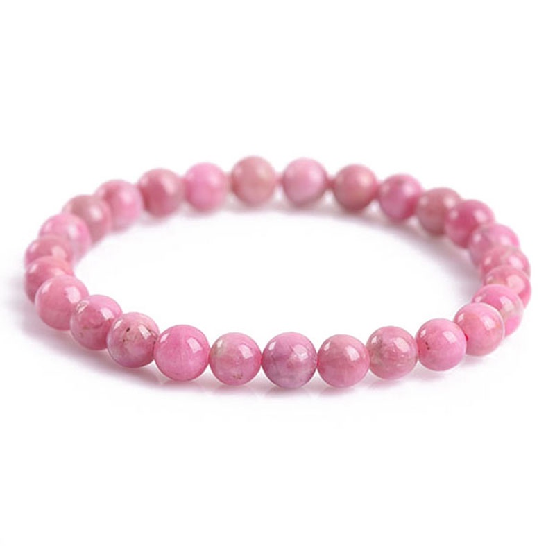 5a Có Giấy chứng nhận Vòng tay Tourmaline màu hồng tự nhiên Pha lê chính hãng