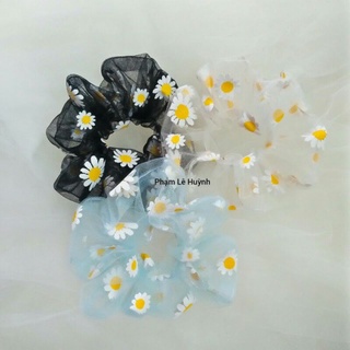 [Ảnh Thật] Dây Cột Tóc Scrunchies Handmade Nhiều Mẫu