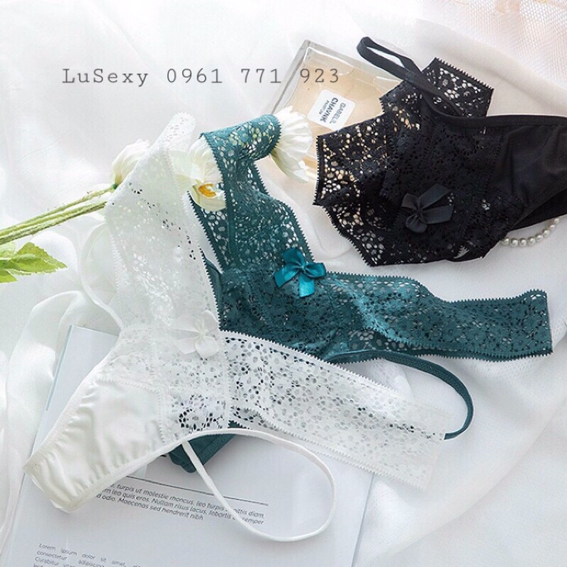 QUẦN LÓT NỮ LỌT KHE CAO CẤP SANG CHẢNH siêu sexy gợi cảm màu đen đỏ trắng xanh hồng - Shop đồ lót nữ đẹp