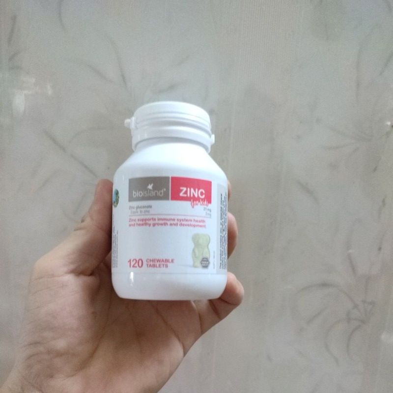 Date 2024-Kẹo kẽm Zinc Bioisland 120 viên cho bé từ 1 tuổi - Xuất xứ Úc