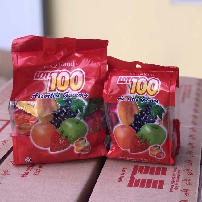 Combo Richy Kẹo ngọt ít đường: 1 bánh yến mạch Mini Bite 250gr và 1 kẹo Lot100 Tổng Hợp 150gr