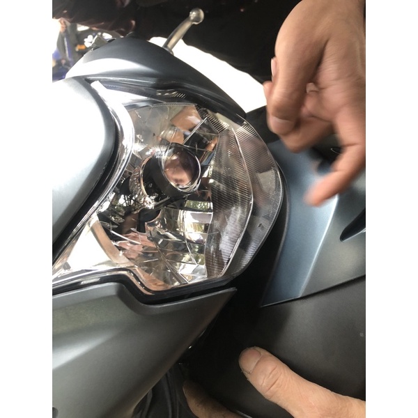 Đèn led bi cầu mini T2 Ma Racing chân H4 12V_24V tăng sáng cho xe máy, ô tô bản ngon nhất trong phân khúc Ledmini