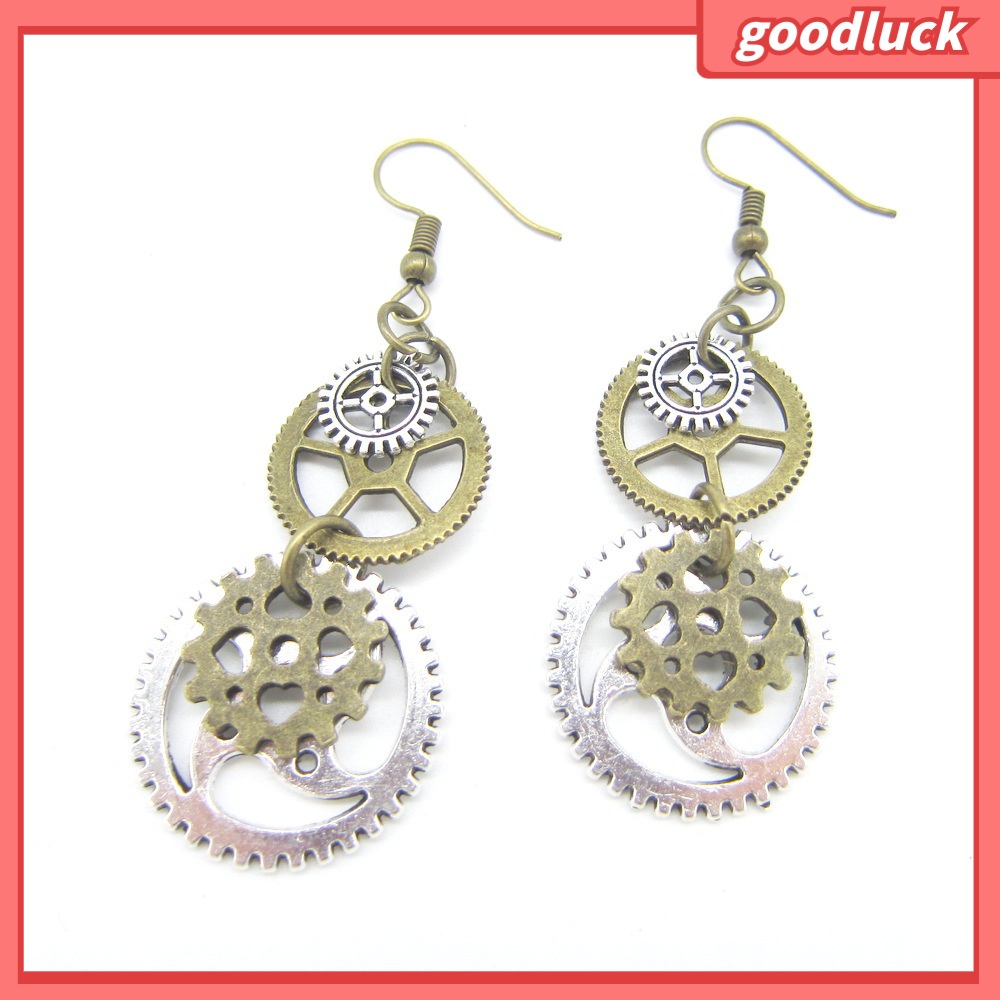 Khuyên Tai Hình Bánh Răng Độc Đáo Cho Nữ