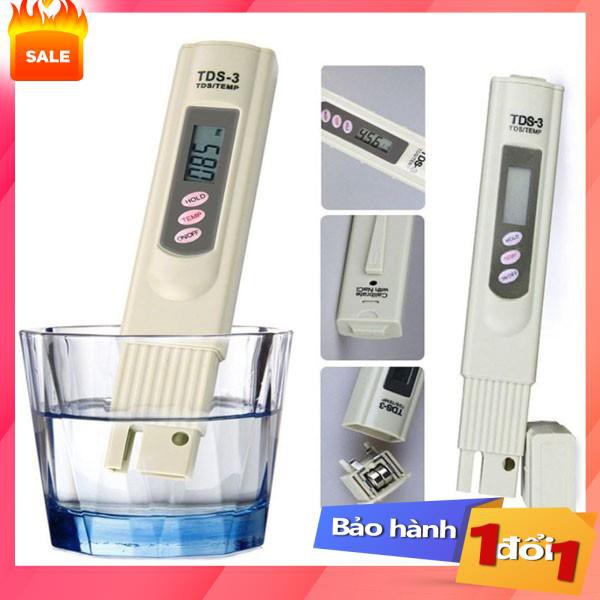 Siêu sale - Hàng Chính hãng Bút Thử Nước Sạch Nhật Bản - Máy Đo Kiểm Chất Lượng Nước Bảo hành 1 đổi 1 toàn quốc