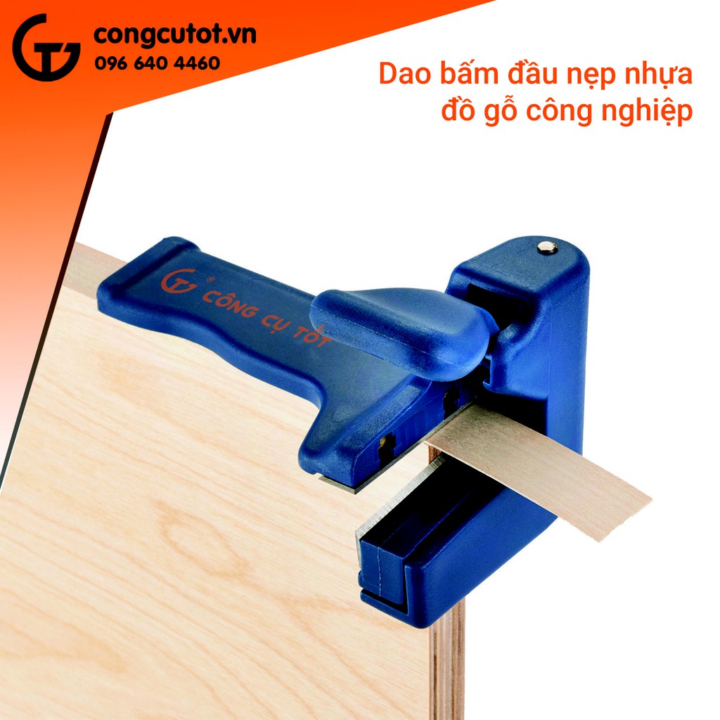 Dao bấm đầu nẹp nhựa đồ gỗ công nghiệp