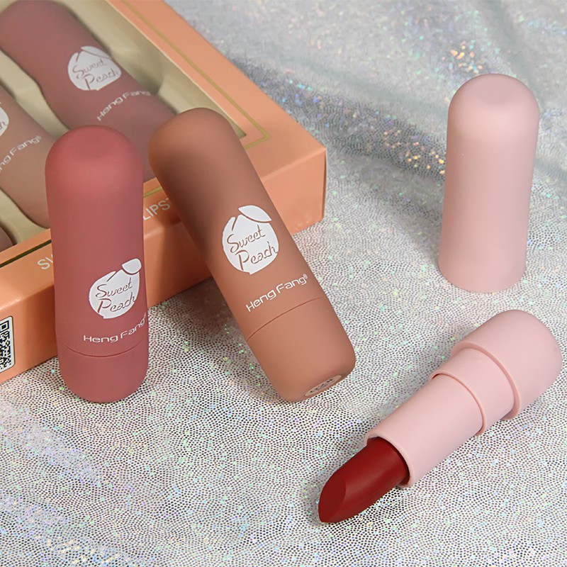 Set son môi nhung mịn Hengfang H9383 bền màu lâu trôi | BigBuy360 - bigbuy360.vn