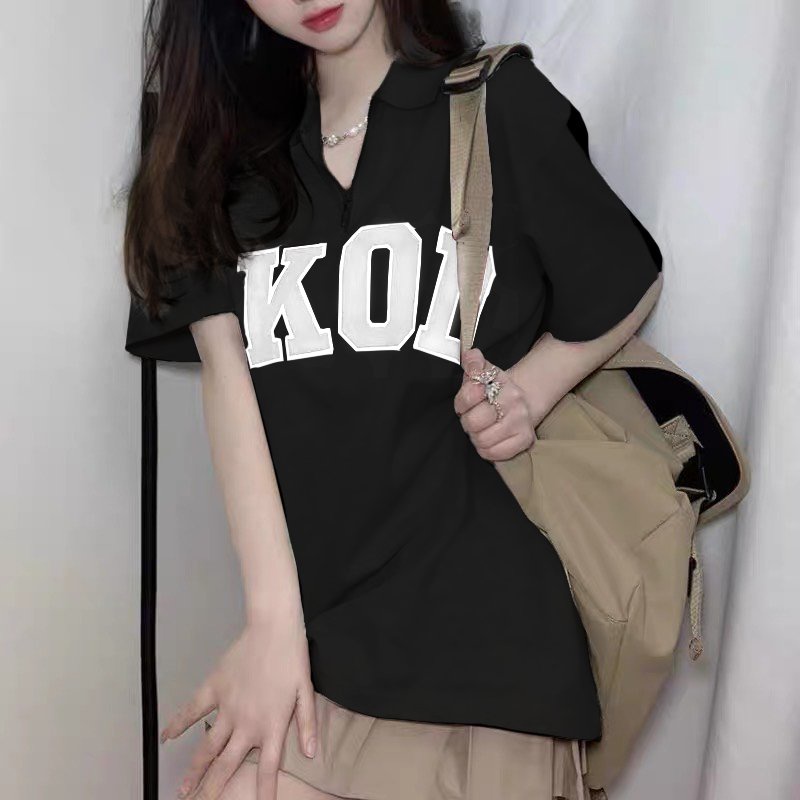 Áo Polo Chữ Thêu 100% Cotton LKOD Hàn Quốc, Áo POLO Mẫu Mới 2022 𝘽𝙮.𝘾𝙖𝙢𝙘𝙖𝙢