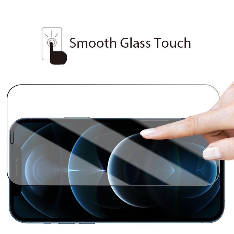 Set 4 Kính Cường Lực Bảo Vệ Màn Hình Điện Thoại iPhone 11 12 13 Pro XR X XS Max 12 Pro Max Mini 7 8 6 6S Plus