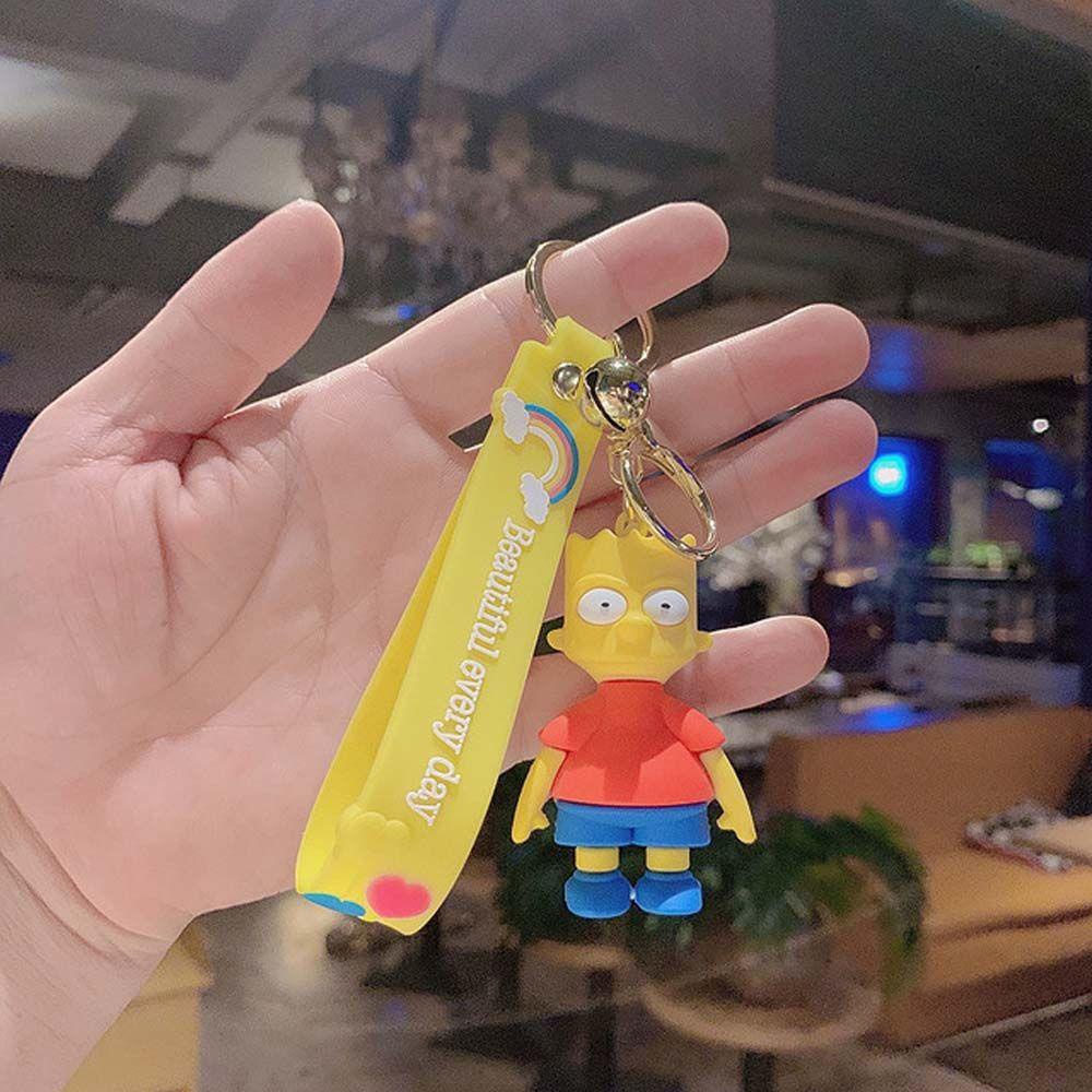 Móc Khóa Hình Nhân Vật Hoạt Hình Simpsons Homer J. Móc Khóa Hình Nhân Vật Simpson Đáng Yêu