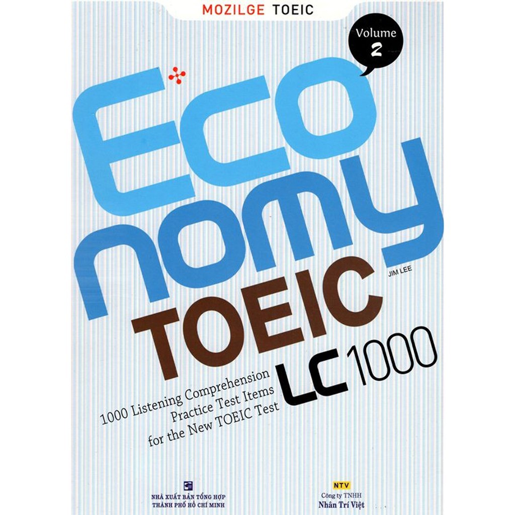 Sách - Economy TOEIC LC1000 Volume 2 (Kèm CD)
