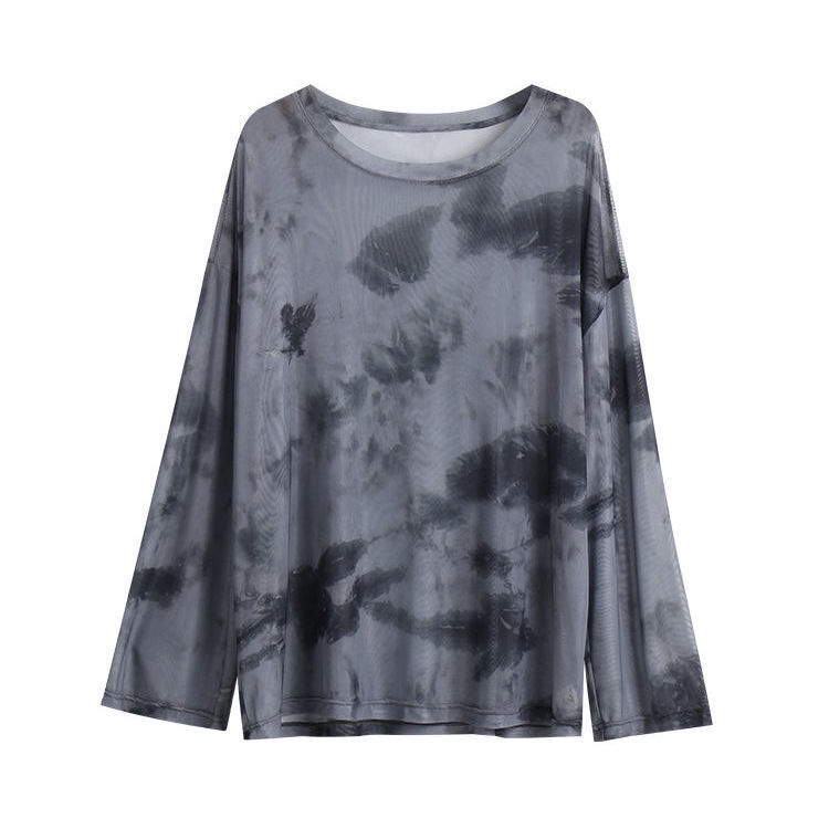Áo cardigan len lưới cổ tròn dài tay phong cách cá tính thời trang Becky