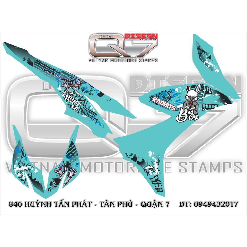 TEM RỜI WINNER X THỎ RABBIT