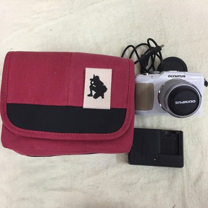 Túi đựng máy ảnh mirrorless sử dụng cho các dòng máy sony, fujifilm, panasonic, máy film...kèm với lens kit GIẢM GIÁ SAL