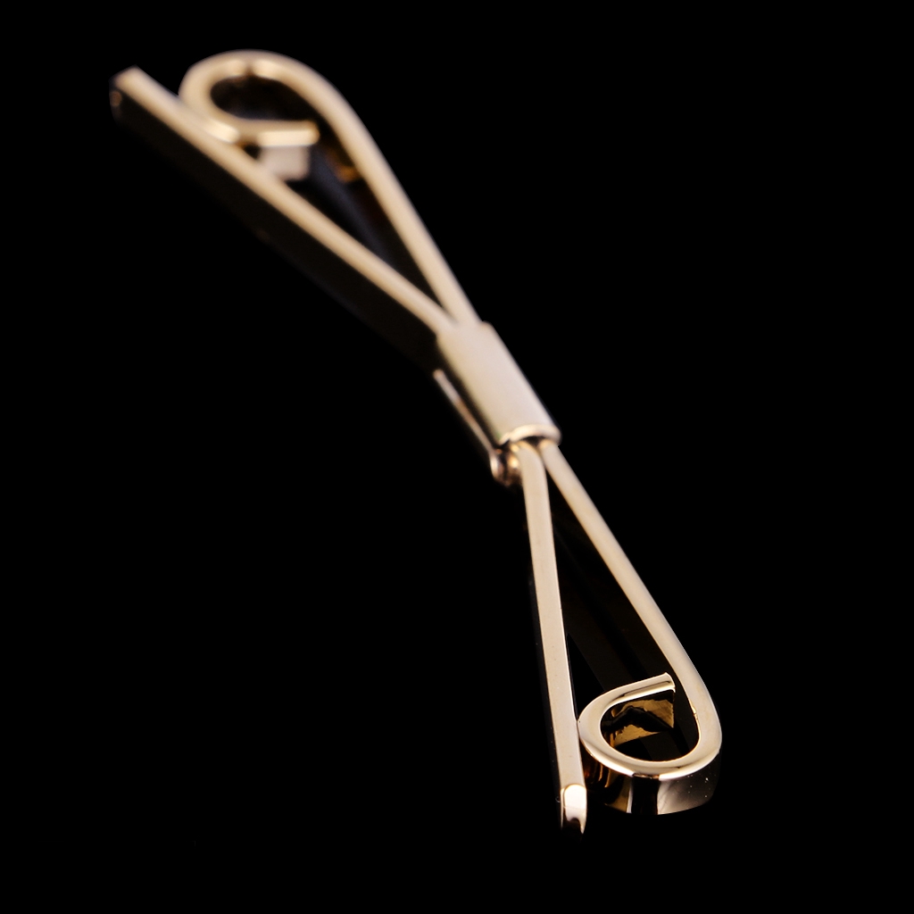 [Fenteer1] Set 2 Kẹp Cà Vạt Cổ Điển Charm Cà Vạt Cho Nam