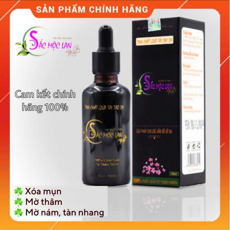Sắc Mộc Lan Tái Tạo Da xóa tan Mụn, Nám, Thâm, Tàn nhang Hiệu quả