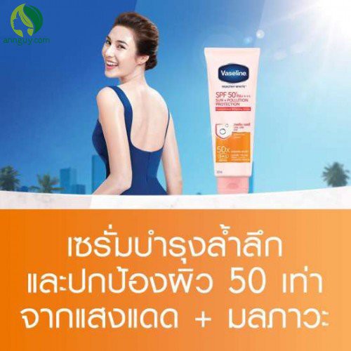 Sữa Dưỡng Thể Trắng Da Vaseline 50x SPF 50 PA++++ Thái Lan - Beauty SKin | BigBuy360 - bigbuy360.vn
