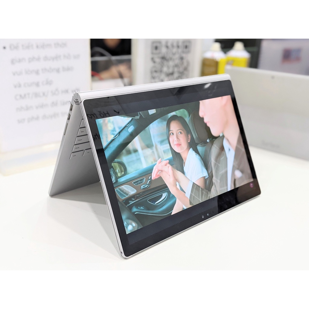 Laptop Microsoft Surface Book 13.5inch Intel Core i5, i7-6300U Ram 8G SSD 128 và 256GB kèm phím sạc tại Playmobile