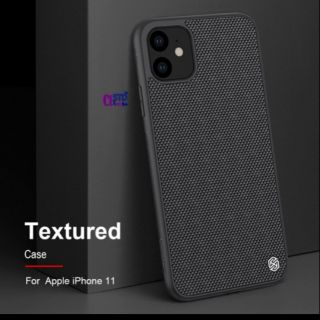 Ốp cao cấp Nillkin Textured vân carbon đen siêu mỏng cho iphone 11 pro max/iphone 11/11 pro