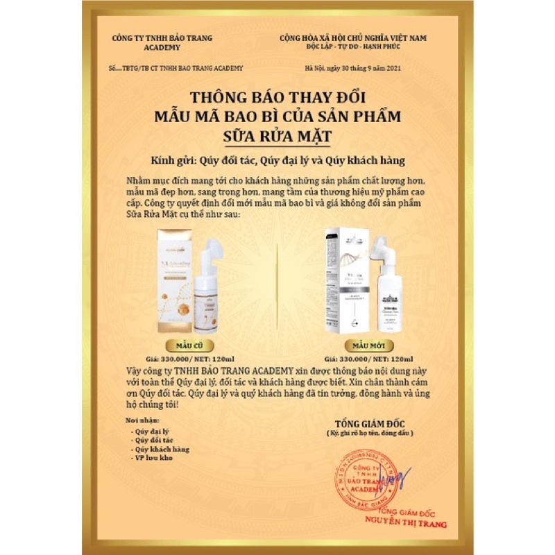 Sữa Rửa Mặt Doctor Queen mẫu mới