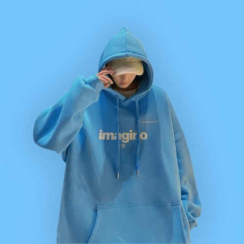 ÁO HOODIES NỈ BÔNG SIÊU DÀY IN HÌNH IMAGINO PHONG CÁCH HÀN QUÓC NAM NỮ MẶC ĐỀU ĐẸP