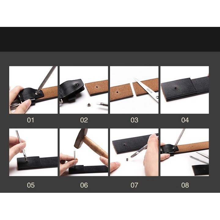 Thắt lưng nam Jeepking da bò khóa kim cao cấp, dây nịt nam