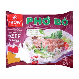 Phở bò ăn liền ViFon gói 65g